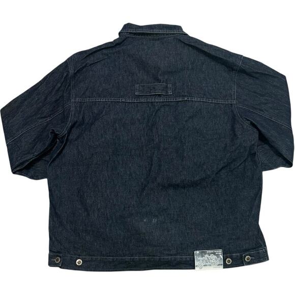 Southpole Vintage Y2K Graffiti Homie Embroidered Denim Jacket - Picture 2 of 7